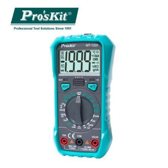 Pro’sKit寶工3-1/2數位電錶MT-1220