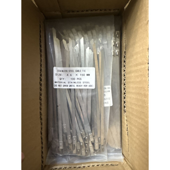 不銹鋼紮帶/束帶/金屬自鎖綁帶/固定帶