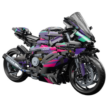 積木摩托車 88818 (含托架)