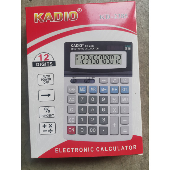 KADIO 桌上型商用計算機 KD-2385 12位數