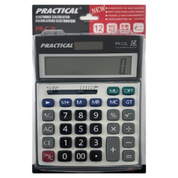 Practical  實用牌  計算機  PR-C2L(12位)