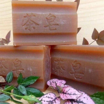 台灣60年老皂廠 南王天然茶皂